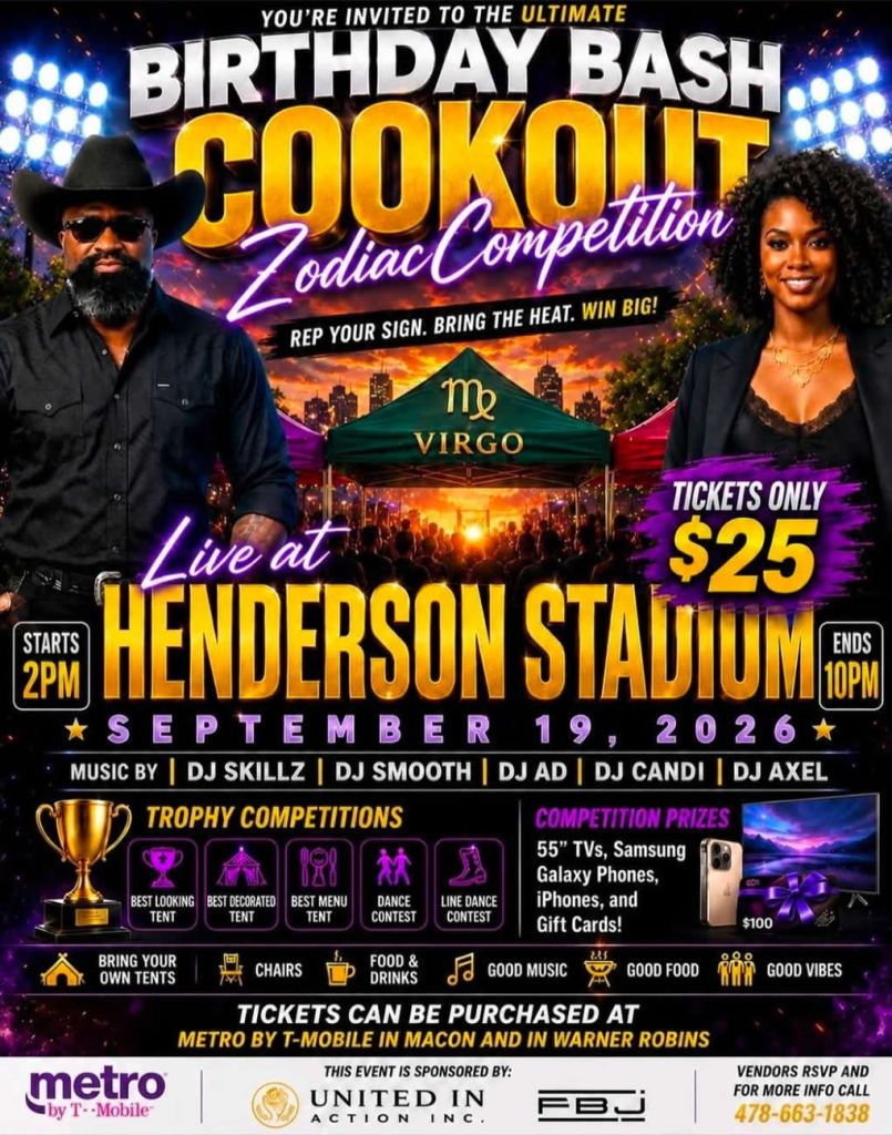 Birthday Bash Cookout